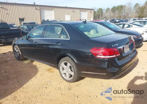 2014 Mercedes-Benz E 250 Bluetec from USA, damaged, VIN WDDHF0EB0EA878837